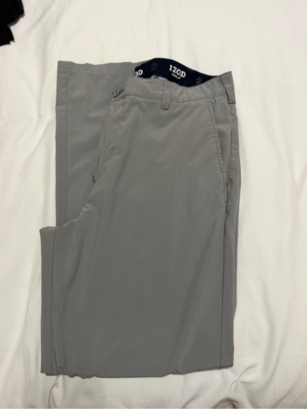 Izod Men's Light Gray Performance Chinos